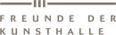 Freunde der Kunsthalle Logo